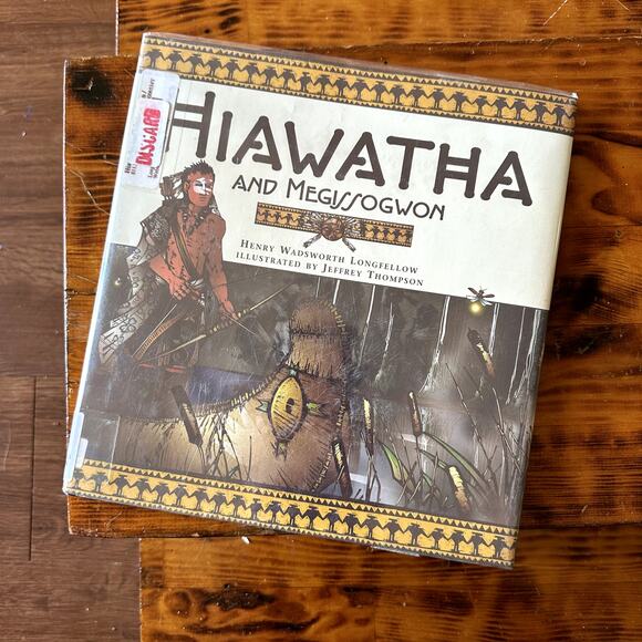 Vintage 2001 Hiawatha And Megissogwon Hardcover Book - Picture 1 of 9